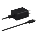 Cargador Tipo C Samsung 45W PD con cable 1.8m color negro - Carga rápida y segura - Imagen 6