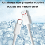 Cable de Datos y Carga Rápida Xiaomi 6A Type-C – Blanco (1 m) - Imagen 5