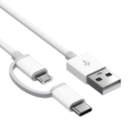 Cable Multifuncional Samsung – USB-C y Micro-USB en 1